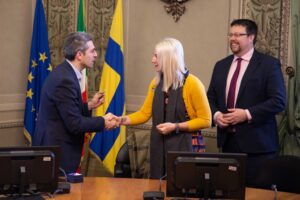 Ricevuti in Municipio i partner del progetto Erasmus Adverse Childhood Experience