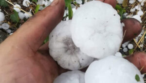 Grandinata di eccezionale violenza