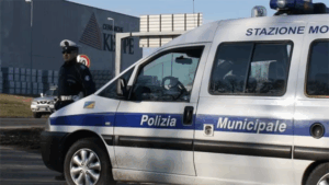 La sede della Polizia Municipale dell’Unione Tresinaro, nei locali dell’ex Biblioteca di via Moro