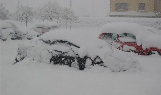 Neve sulla provincia di Reggio Emilia