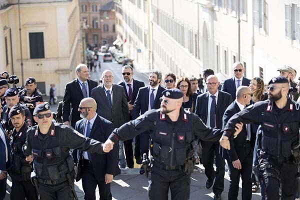 Governo: presidente Fico arrivato al Quirinale
