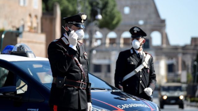 Carabinieri 33 Coronavirus