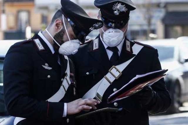 Covid 19: a Casina positivo viola quarantena per andare a fare la spesa, denunciato dai carabinieri