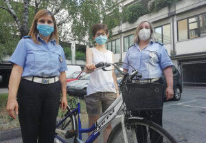La Polizia Locale ha resituito alla proprietaria la bicicletta rubatale a Modena