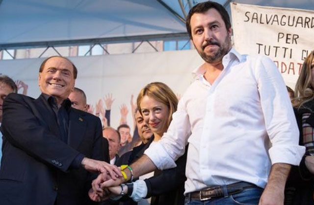 Giorgia Meloni 16 Berusconi Salvini