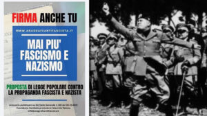 È ancora possibile firmare per la “Legge di iniziativa popolare contro la propaganda fascista e nazista”