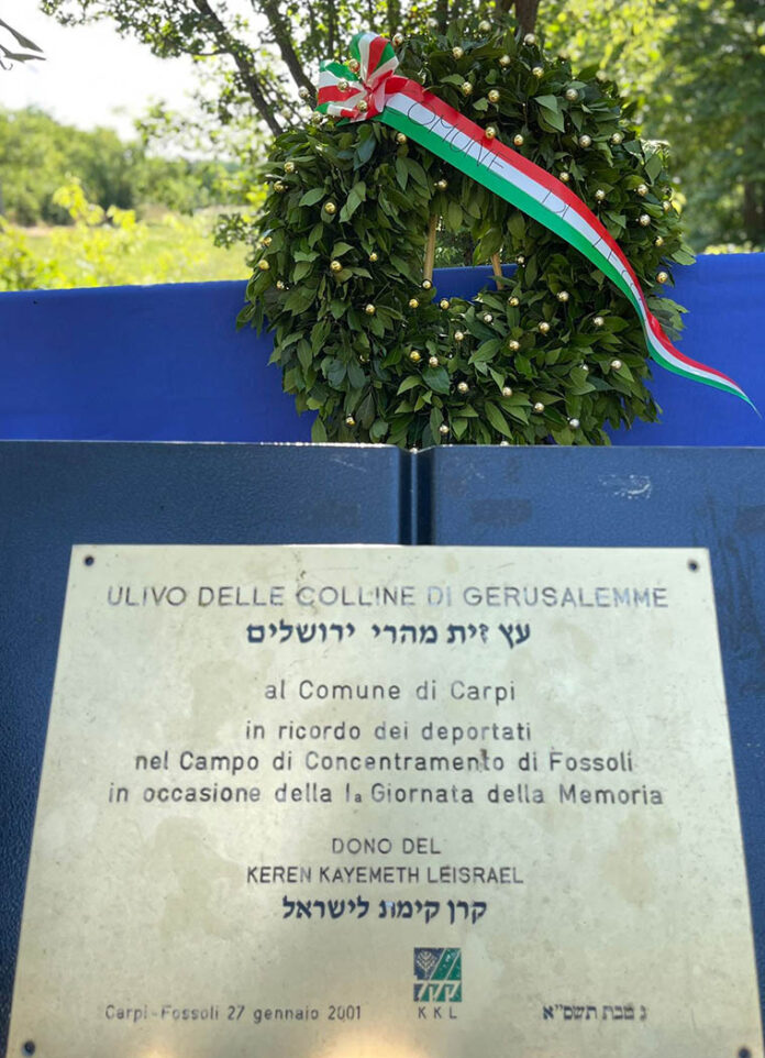 Carpi 73 Lapide commemorativa