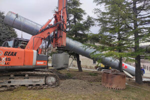 A Predolo, in comune di Toano (Re), prosegue il consolidamento dell’abitato per completare la messa in sicurezza della frana