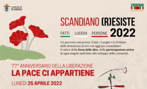 La pace ci appartiene, il 25 aprile a Scandiano. Le celebrazioni ufficiali della Festa della Liberazione
