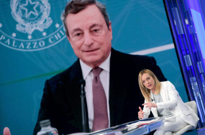 Giorgia Meloni 121 Mario Draghi