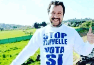 Quel tempo in cui Salvini era contrario all’estrazione del gas dai mari italiani. Era il 2016: eoni fa