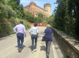 Alluvione e frane. La vicepresidente Priolo a Brisighella, nel ravennate: Stiamo lavorando celermente, ma servono le risorse”