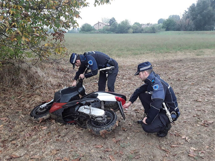 Reggio Emilia 589 Polizia Locale Motorini
