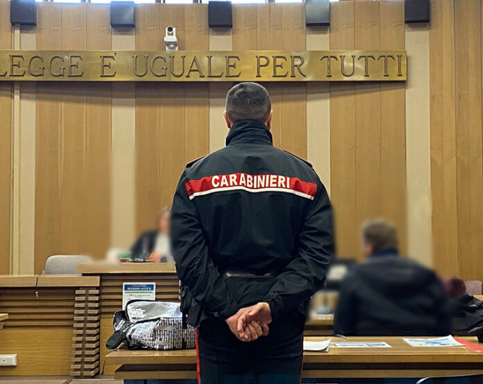 Reggio Emilia 600 Carabinieri Albanese