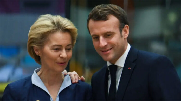 Ursula Von Der Leyen 08 Emmanuel Macron