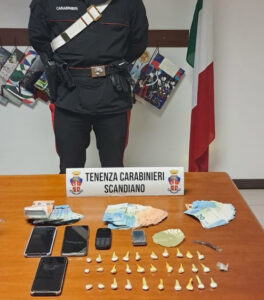 Dai lavori socialmente utili allo spaccio: la “doppia vita” scoperta dai Carabinieri che arrestano 29enne