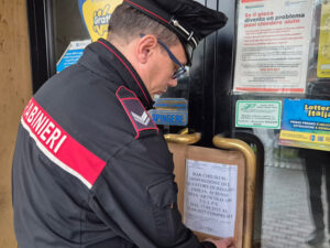 Locale “frequentato da pregiudicati” chiuso sul provvedimento emesso dal Questore