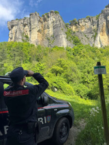 Sicurezza in montagna e sport estremi presso la Pietra di Bismantova. Attività di vigilanza e controllo dei Carabinieri forestali del Parco Nazionale