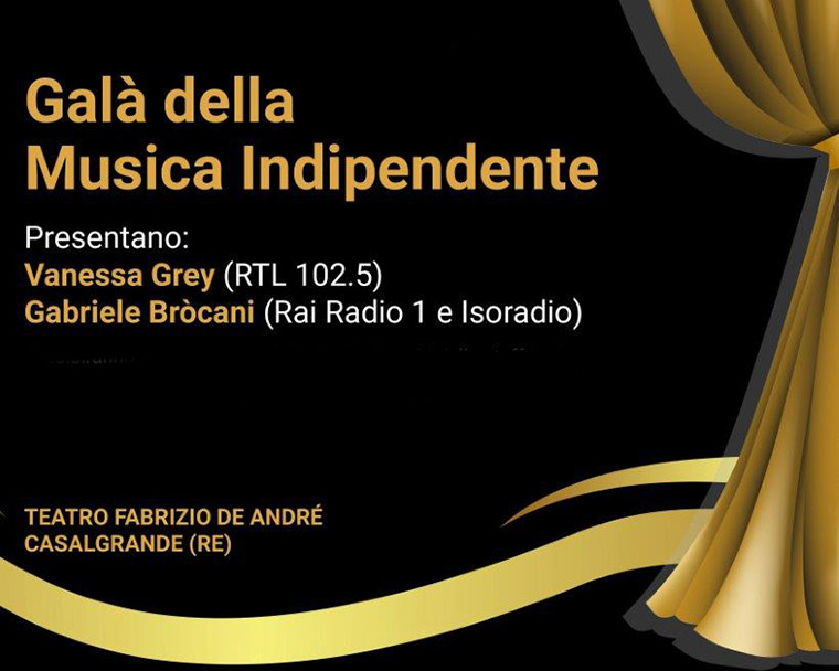 A Casalgrande il “Galà della musica indipendente 2025”