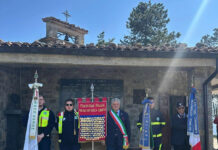 Al sacrario delle Fiamme Verdi si ricorda la battaglia di Pasqua, a Ca’ Marastoni di Toano